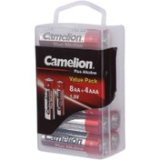 تصویر پک 8+4 باتری قلمی و نیم قلمی Camelion Plus Alkaline 1.5V 