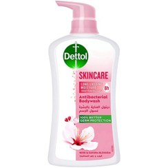 تصویر شامپو بدن آنتی باکتریال دتول Dettol مدل Skincare حجم 500 میل 