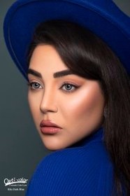 تصویر لنز چشم رنگی اُپتی کالر مدل Rita-Dark-Blue آبی تیره 