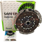 تصویر دیسک و صفحه تیبا 215 سیف صنعت SAFE SANAT Clutch kit T21504812026 TIBA215 & SAINA & QUICK Made in iran