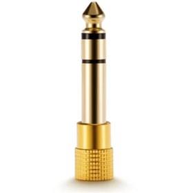 تصویر مبدل جک 3.5 به 6.3 میلی متری استریو 