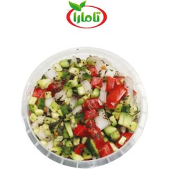 تصویر سالاد شیرازی یک نفره 