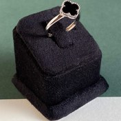 تصویر انگشتر ونکلیف مشکی 