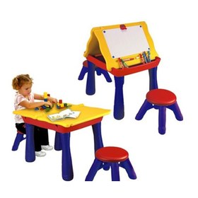 تصویر میز نقاشی و تحریر دو حالته crayola 5018 