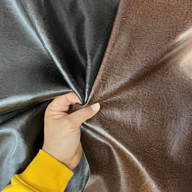 تصویر چرم مصنوعی طرح رگه دار 