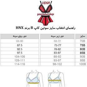 تصویر سوتین طرح ونا هونکس ترک HNX راه راه (سرمه ای_سفید) 