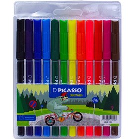 تصویر ماژیک نقاشی ۱۲ رنگ پیکاسو 