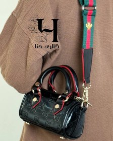 تصویر کیف مینی بگ گوچی چرمی مشکی کد ۹۳۰ 