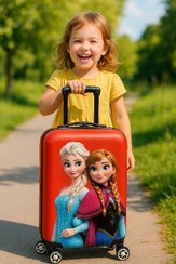 تصویر چمدان کودک طرح اناالسا 