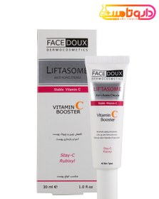 تصویر کرم ویتامین سی فیس دوکس مدل لیفتازوم سی ا Liftasome Vitamin C Booster Anti Aging Cream Liftasome Vitamin C Booster Anti Aging Cream