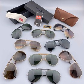 تصویر عینک آفتابی ری بن خلبانی صحرایی RB3029 RAYBAN AVIATOR OURDOORSMAN RB3029