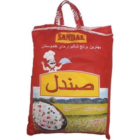 تصویر برنج هندی صندل 10 کیلوگرمی 