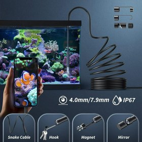 تصویر دوربین اندسکوپی صنعتی E-CrossStu ENDOSCOPE E-CrossStu