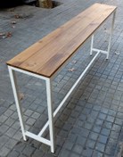 تصویر میز بار چوبی کافه کد T53 