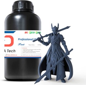 تصویر رزین رنگ خاکستری دریایی 1000 گرمی Siraya Tech 3D Printer Resin - ارسال 20 روز کاری 