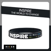تصویر دستبند سیلیکونی INSPIRE THE WORLD TO CHANGE (0433) 
