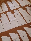 تصویر پک الگوی بالاتنه همراه آستین و شلوار راسته و شلوار بوت کات و یقه انگلیسی و یقه بلیزر 