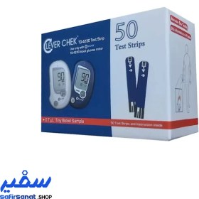 تصویر نوار تست قندخون کلورچک CLEVER CHEK 