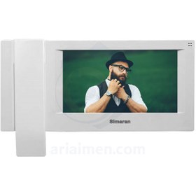تصویر آیفون تصویری سیماران مدل HS-73/M200 a-Smart Wall Pad -LCD TFT-HS-73-M200