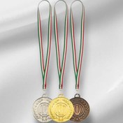 تصویر ست مدال قهرمانی همگانی بسته 3 عددی چند رنگ – VH-SPORT 