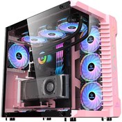 تصویر کیس کامپیوتر LOVINGCOOL مدل UFO-III 