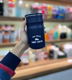 تصویر تراول ماگ sunny coffee - مشکی 