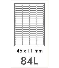تصویر لیبل مات 84 قسمتی A4 - Novajet 