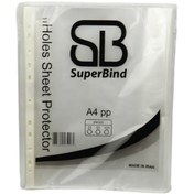 تصویر کاور کاغذ 50 میکرون سایز A4 سوپربایند 50 micron A4 size super bind paper cover