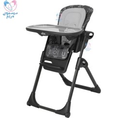 تصویر صندلی غذای کودک جویی Joie Mimzy Recline - Charocoal 