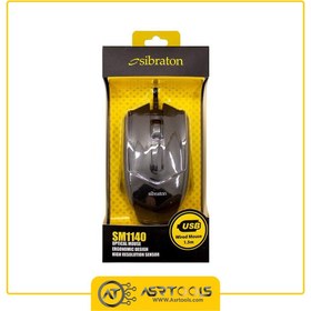 تصویر ماوس سیبراتون مدل SM1140 Sibraton SM1140 Wired Optical Mouse