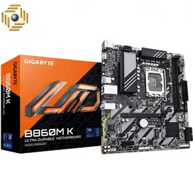 تصویر مادربرد گیگابایت B860M K DDR5 Gigabyte B860M K DDR5 (rev. 1.x) LGA1851 Micro ATX Motherboard