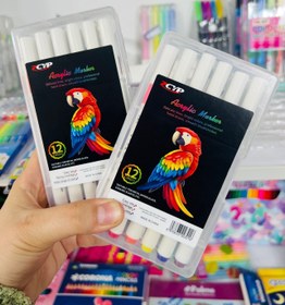 تصویر پک ماژیک ۱۲ رنگ باکیفیت 