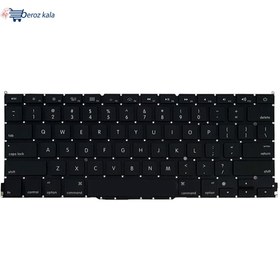 تصویر کیبرد لپ تاپ اپل 1370 مشکی-اینترکوچک ا Keyboard Laptop Apple 1370 Keyboard Laptop Apple 1370