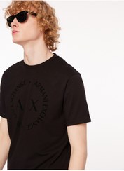 تصویر تی شرت طرح دار مردانه | آرمانی اکسچینج Armani Exchange 5003079082 