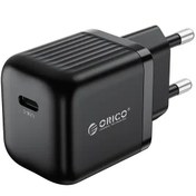 تصویر شارژر دیواری تایپ سی فست شارژ اوریکو ORICO-PT30-C PD single port 30W fast charge 