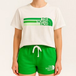 تصویر ست تیشرت شلوارک نورث فیس 