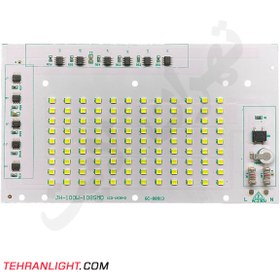 تصویر چیپ ال ای دی 100 وات برق مستقیم بلالی مدل XGD-XM7026 نور مهتابی 