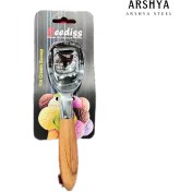 تصویر اسکوپ بستنی دسته چوبی beediss 