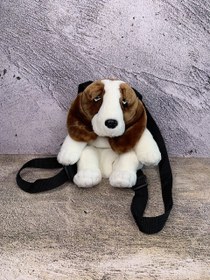 تصویر عروسک کوله پشتی سگ dog bag