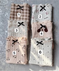 تصویر شورت نخی فانتزی طرح bear 