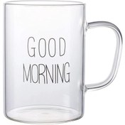 تصویر ماگ پیرکس گود مورنینگ 550میل Pyrex Good morning mug