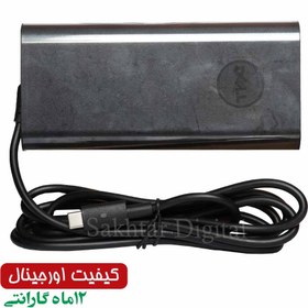 تصویر شارژر لپ تاپ DELL 130W 20V 6.5A USB TYPE-C 