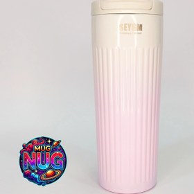 تصویر تراول ماگ استوانه ای ۵۰۰ میلی SEYGM Travel mug 500 mil seygm