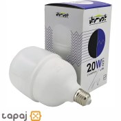 تصویر لامپ استوانه ای 20 وات LED پارس سهیل 