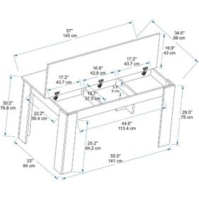 تصویر میز نهار خوری 4 نفره -کد smn402 