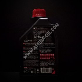 تصویر روغن موتورسیکلت 10w40 Semi Synthetic SM/SL 1L برند motul (اصل) 