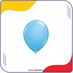 تصویر بادکنک آبی روشن 6 اینچ (100 تایی) 