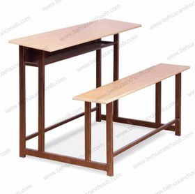 تصویر نیمکت مدرسه ای AM 306 