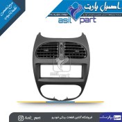 تصویر دریچه وسط داشبورد کولر و بخاری مشکی 206 کد4320-اصیل پارت 