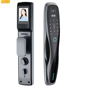 تصویر دستگیره هوشمند v200 برند Smartlock قفل هوشمند دوربیندار کیفیت عالی اثر انگشتی تخفیف قفل دیجیتال خانه هوشمند سازی هوم لاک 